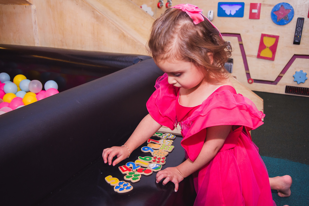 Fotografa familia Curitiba - aniversario barbie 4 anos menina
