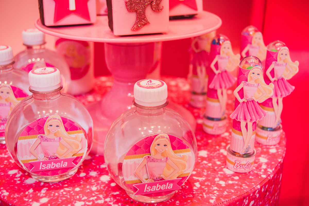 Fotografa familia Curitiba - aniversario barbie 4 anos menina