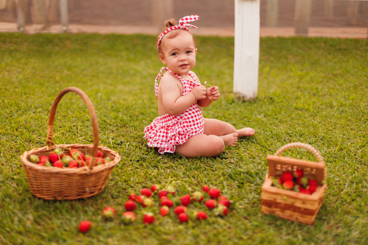fotografa familia curitiba - ensaio bebe morango SJP