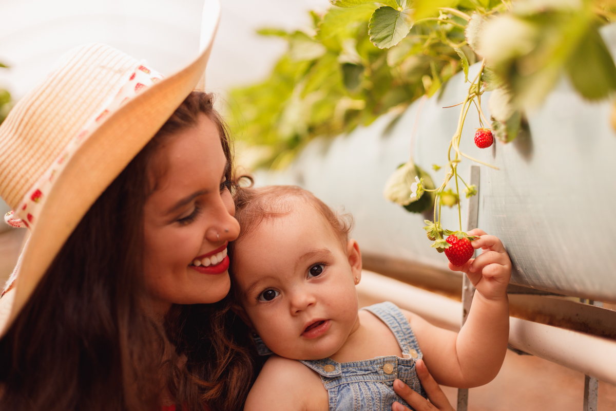 fotografa familia curitiba - ensaio bebe morango SJP