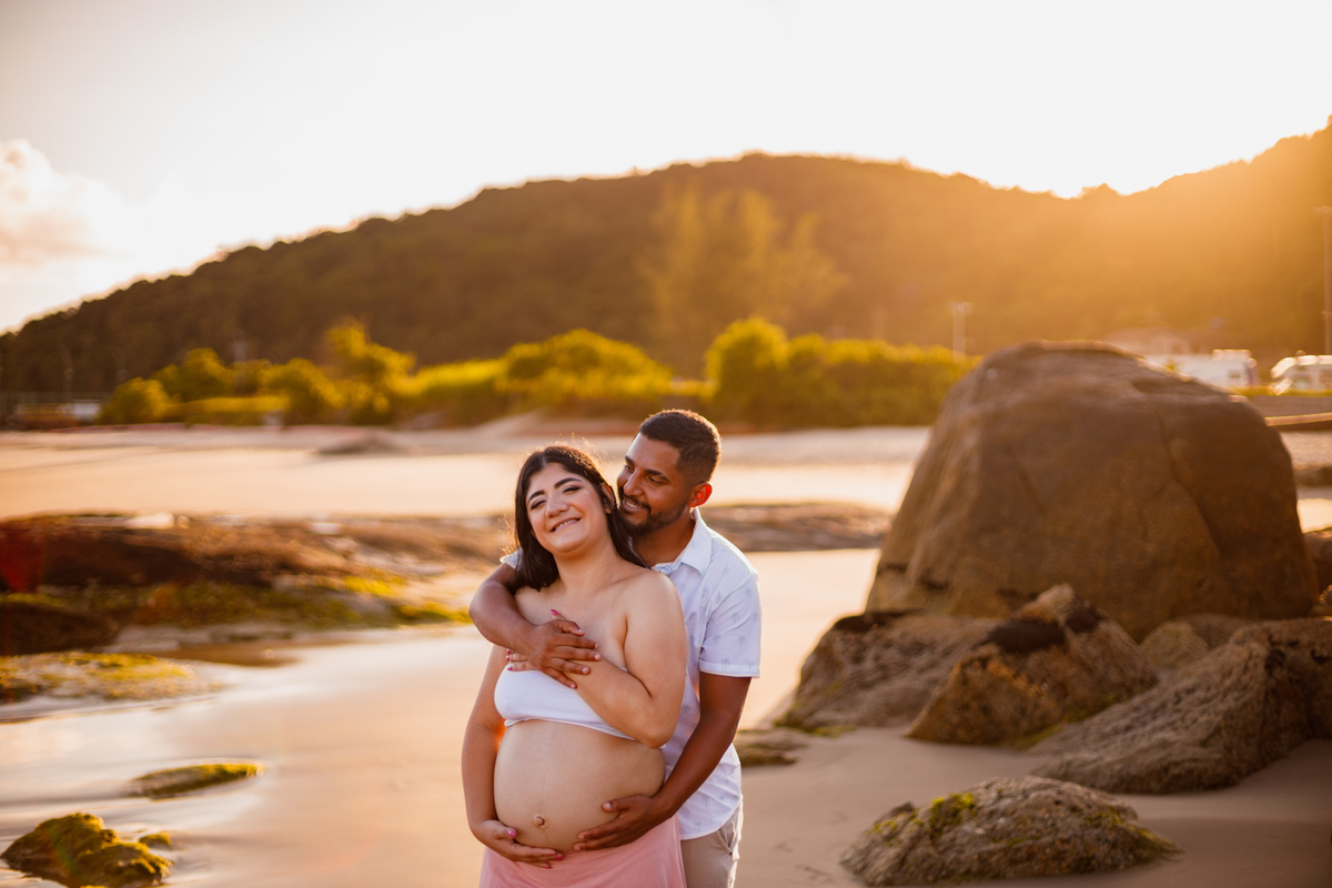fotografa familia curitiba - ensaio gestante praia São Francisco do sul