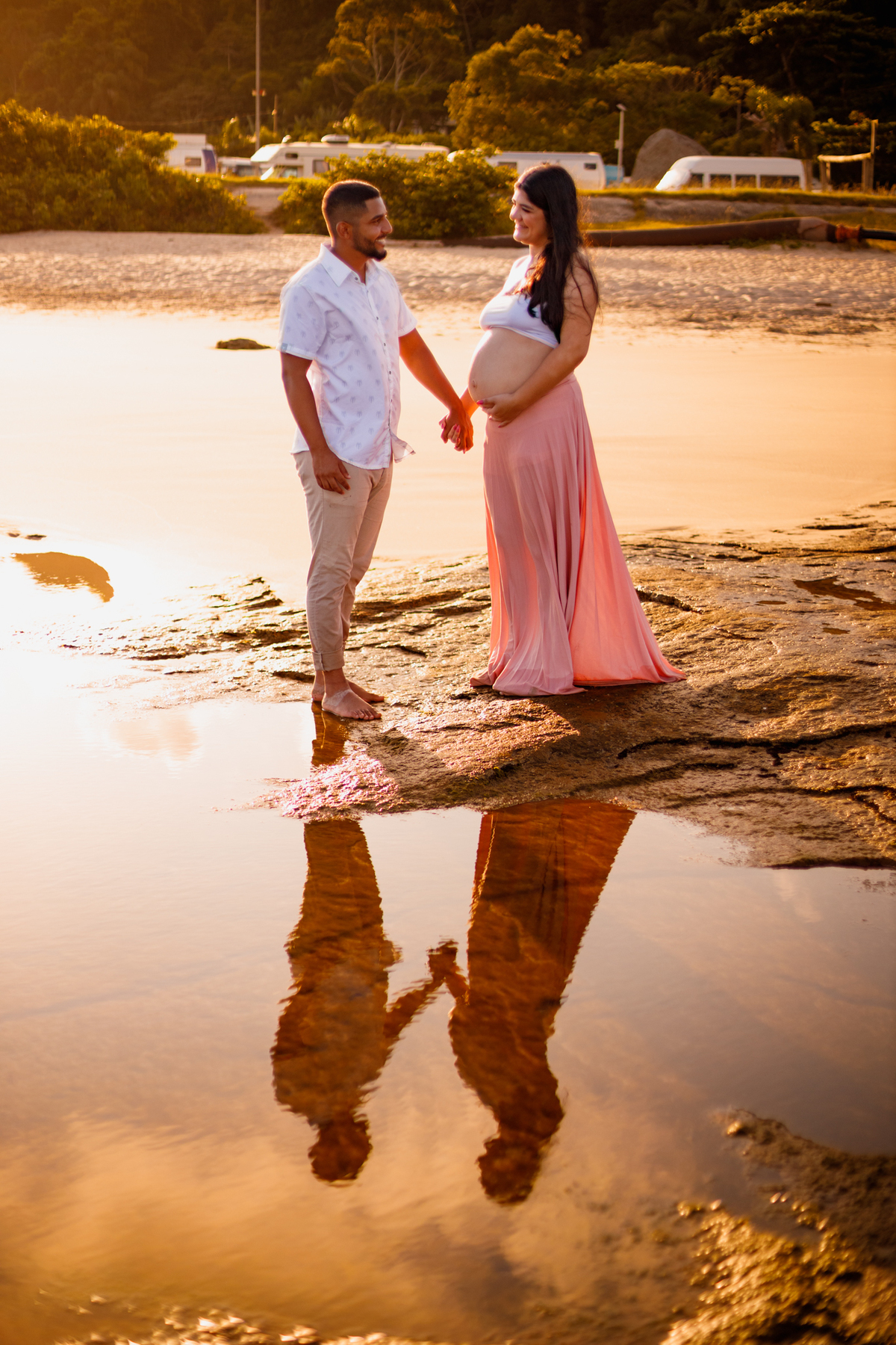 fotografa familia curitiba - ensaio gestante praia São Francisco do sul