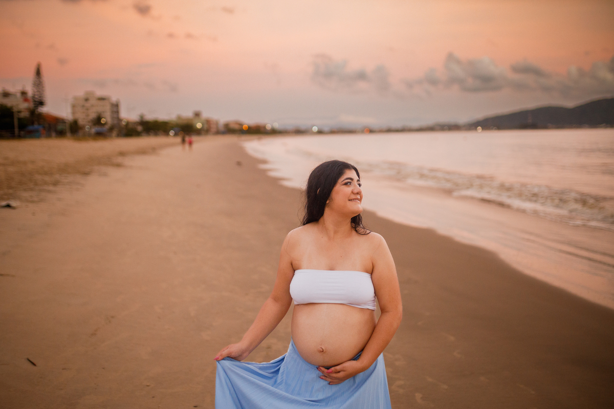fotografa familia curitiba - ensaio gestante praia São Francisco do sul