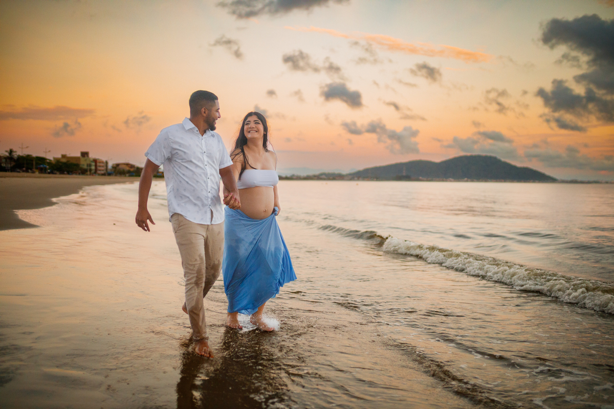 fotografa familia curitiba - ensaio gestante praia São Francisco do sul