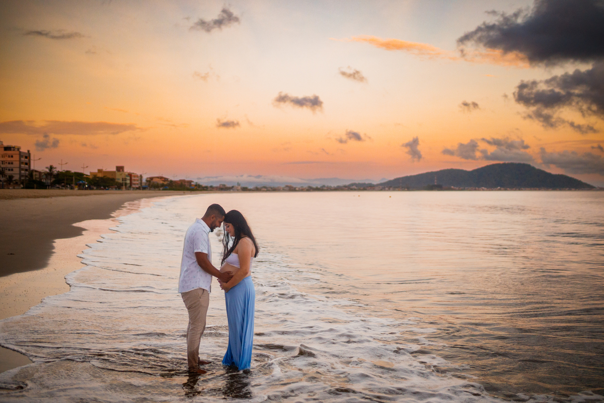 fotografa familia curitiba - ensaio gestante praia São Francisco do sul