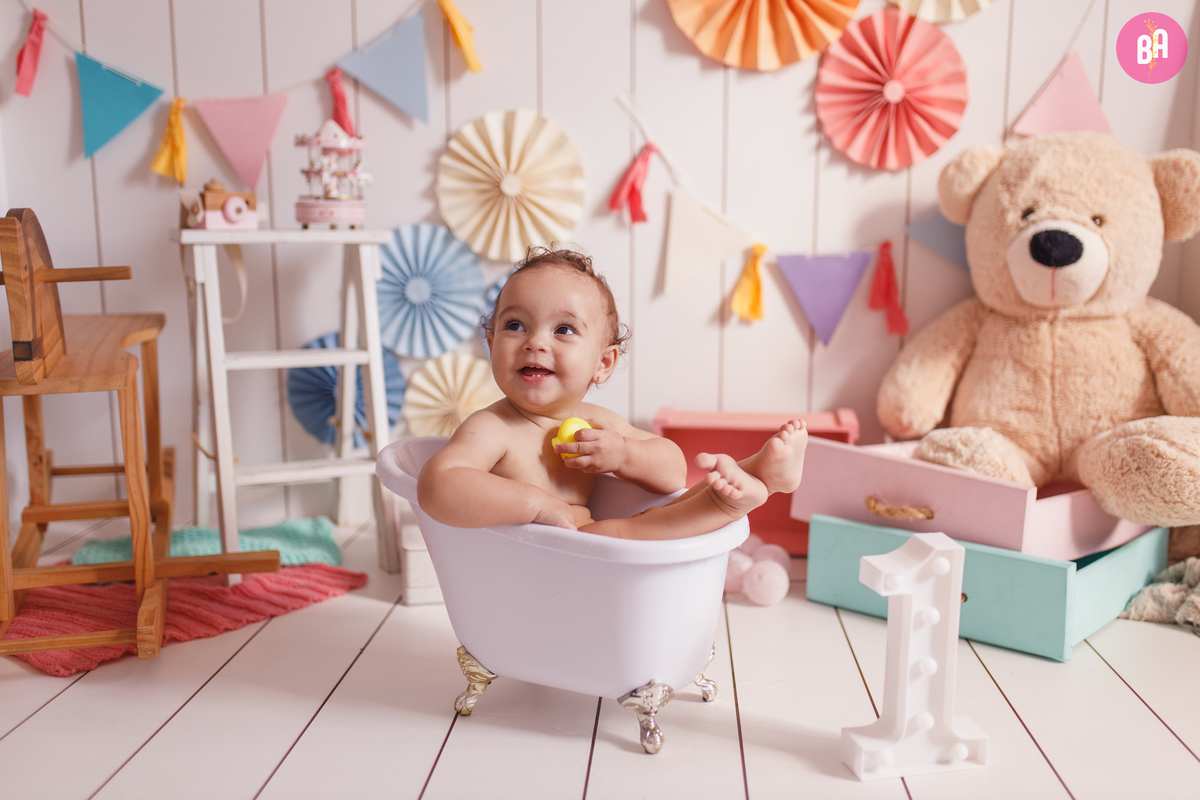ensaio bebe menina estudio - fotografa familia curitiba