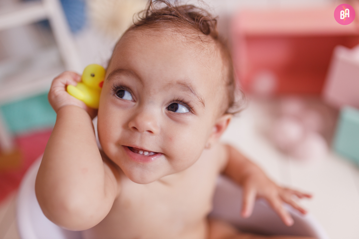 ensaio bebe menina estudio - fotografa familia curitiba