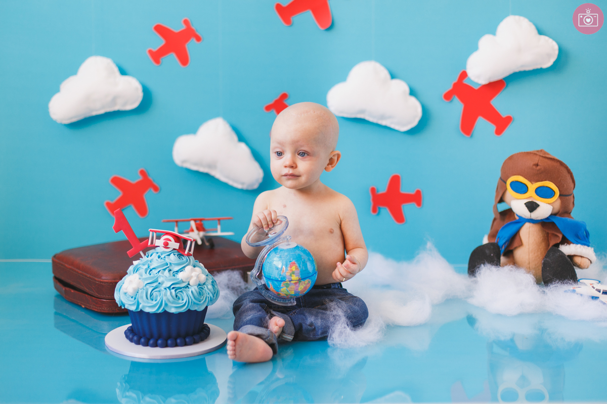 Smash the Cake Bernardo - fotografa familia Curitiba