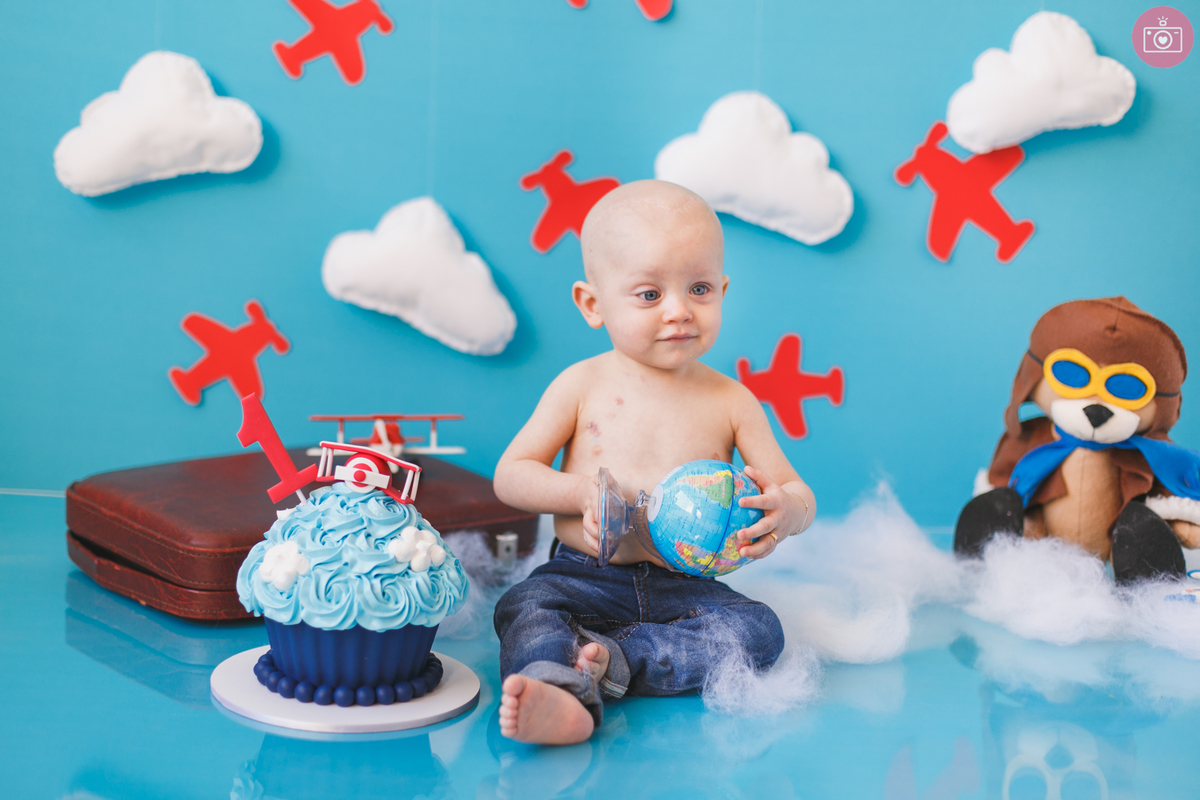 Smash the Cake Bernardo - fotografa familia Curitiba