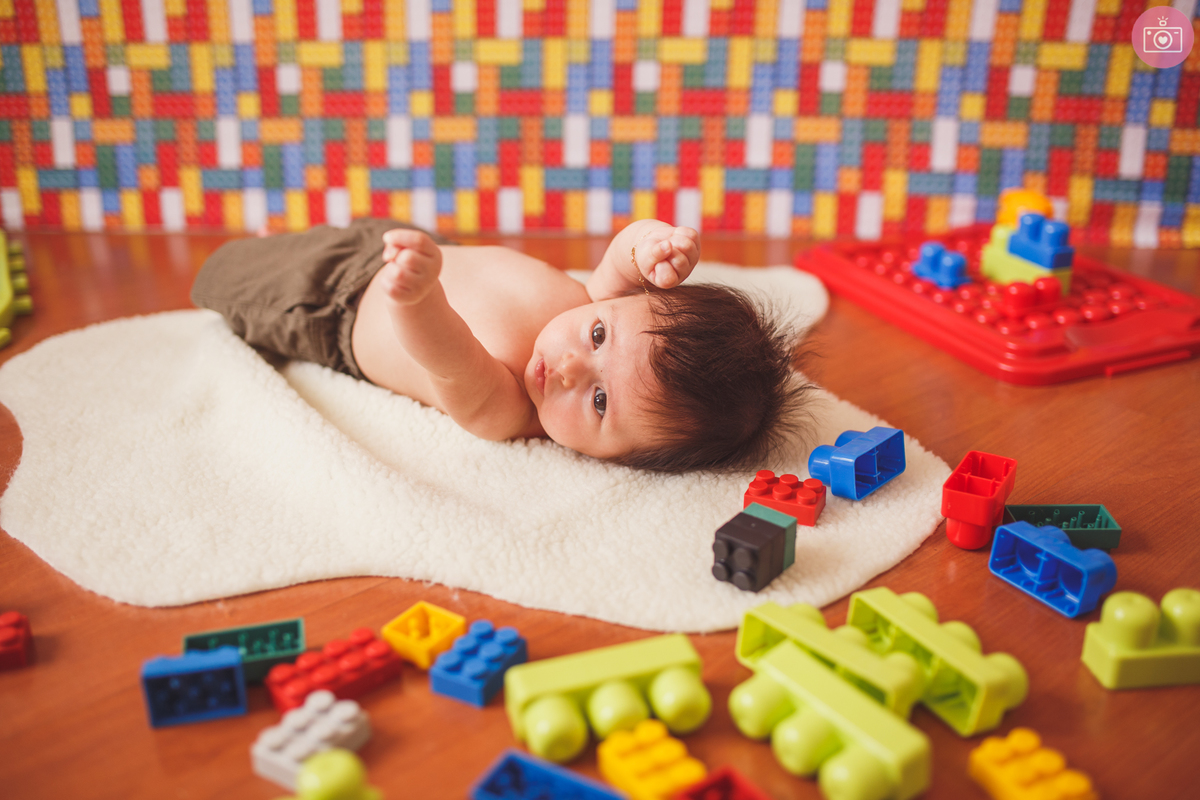 João Lucas 3 Meses - Fotografa Familia Curitiba