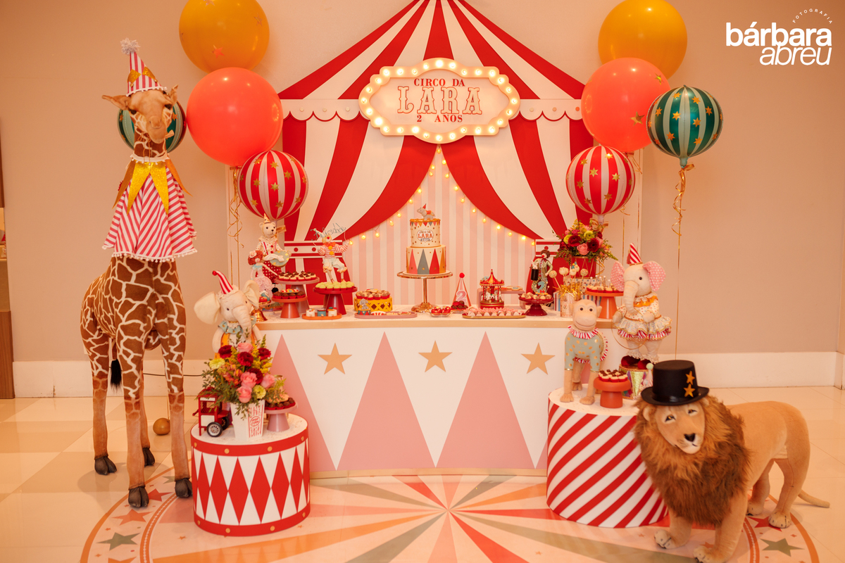 fotografa da familia curitiba - aniversario menina circo