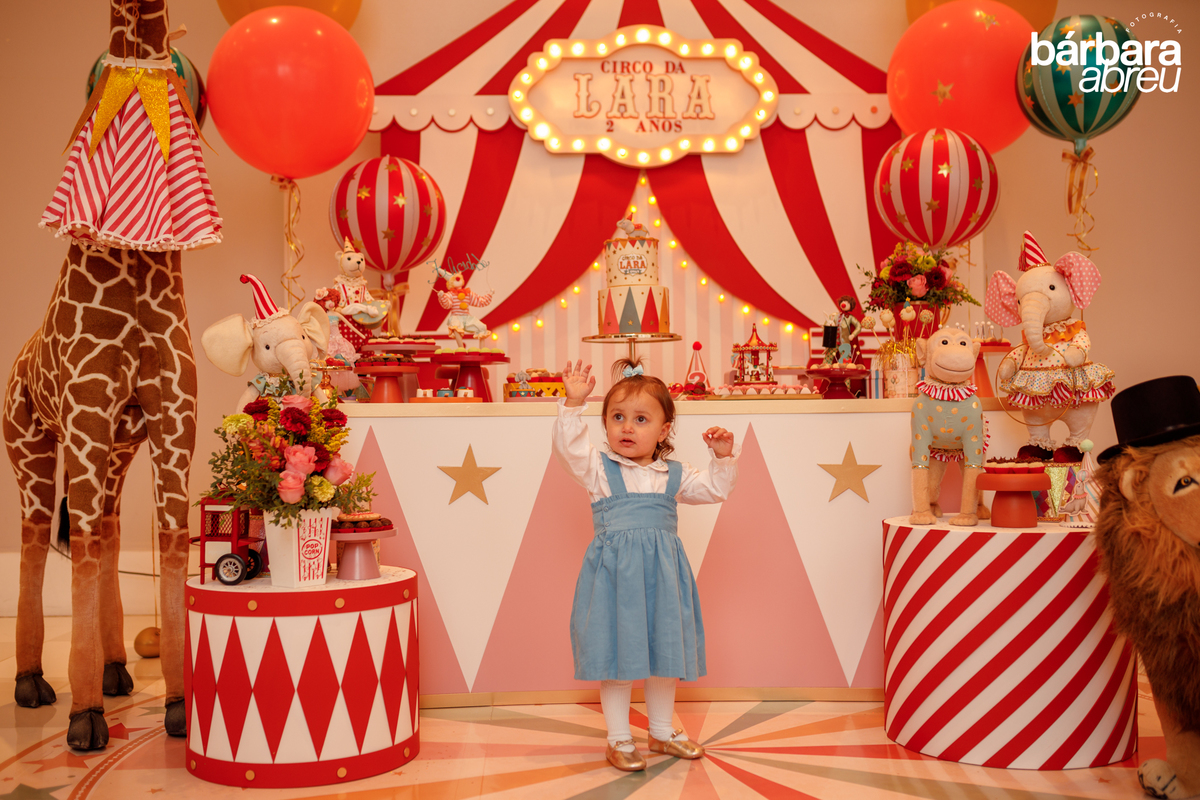 fotografa da familia curitiba - aniversario menina circo