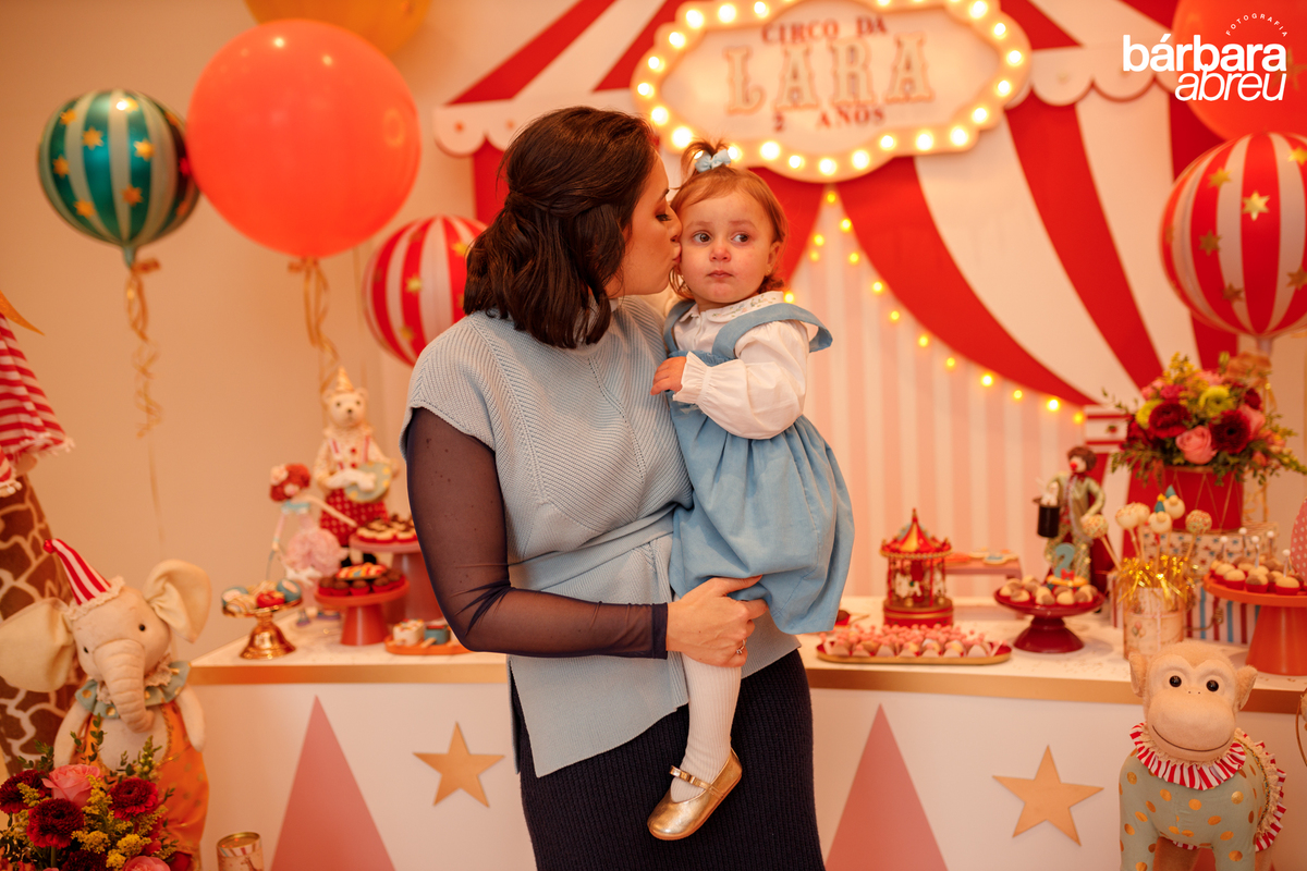 fotografa da familia curitiba - aniversario menina circo