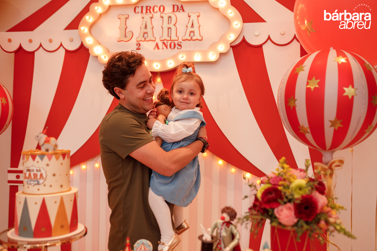 fotografa da familia curitiba - aniversario menina circo