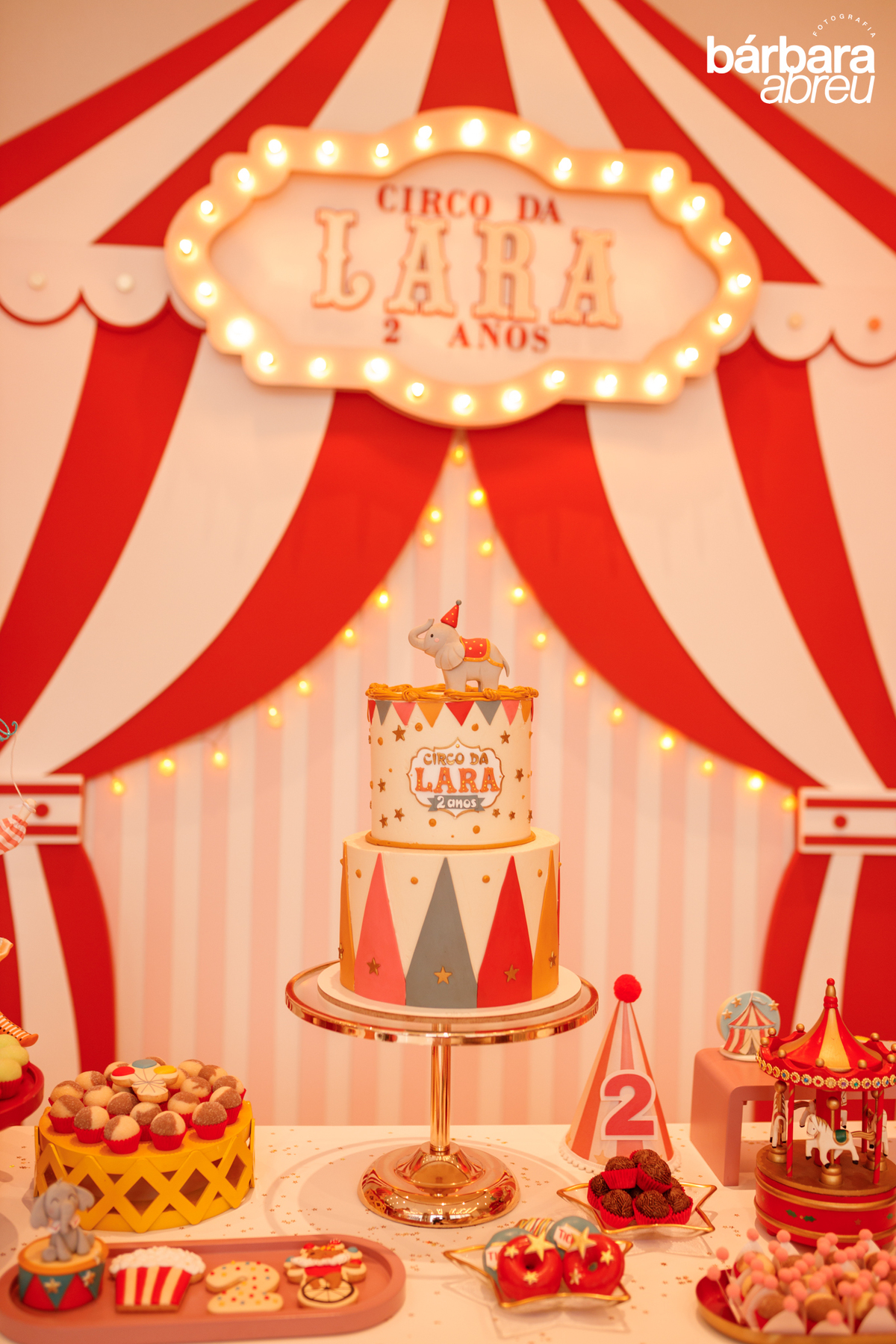 fotografa da familia curitiba - aniversario menina circo