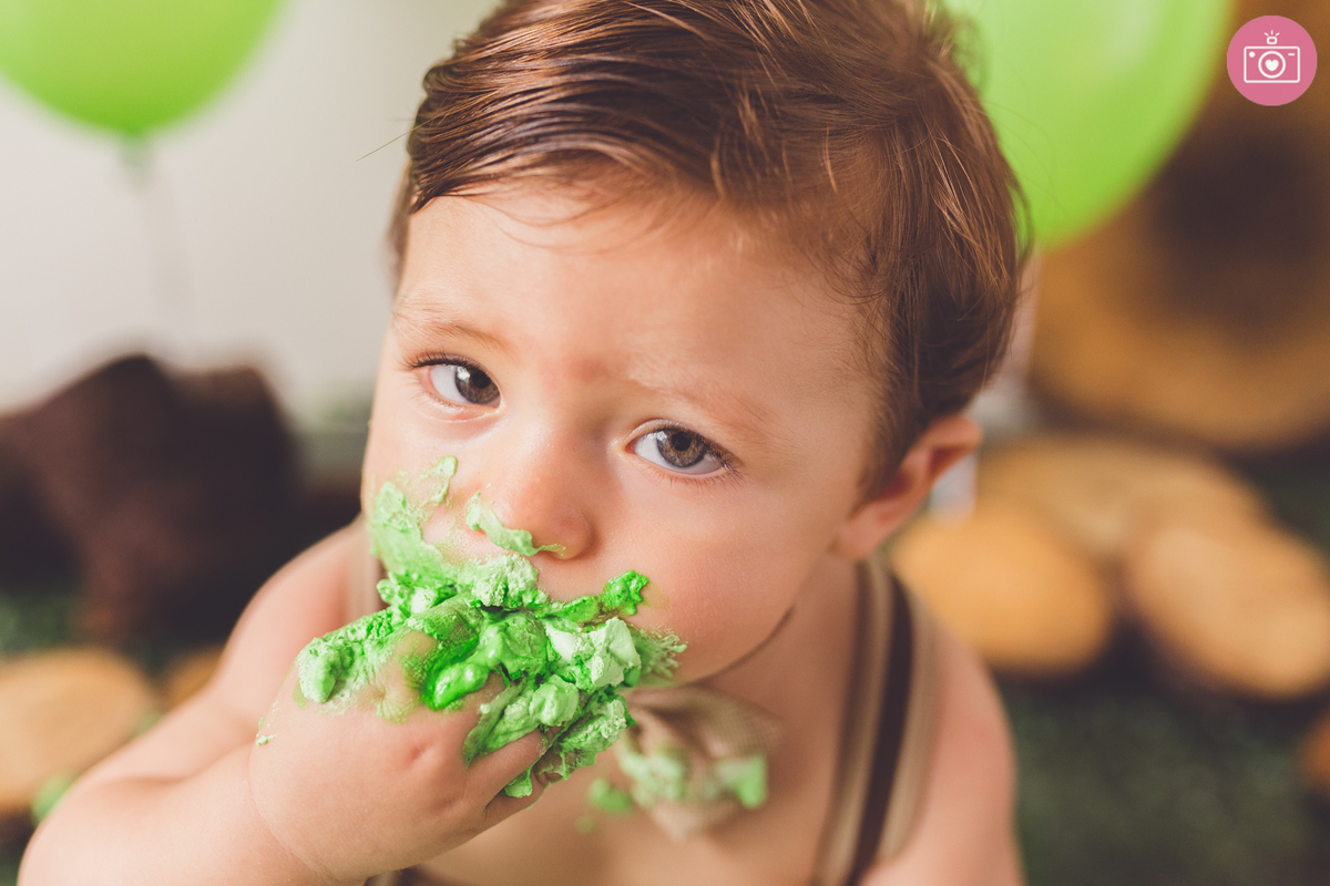 fotografia familia curitiba - smash the Cake Leo
