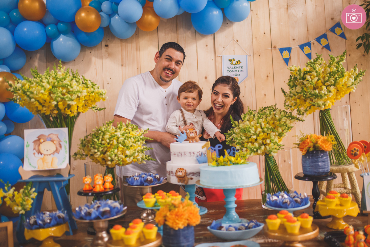 fotografia familia curitiba - aniversario 1 ano Leo