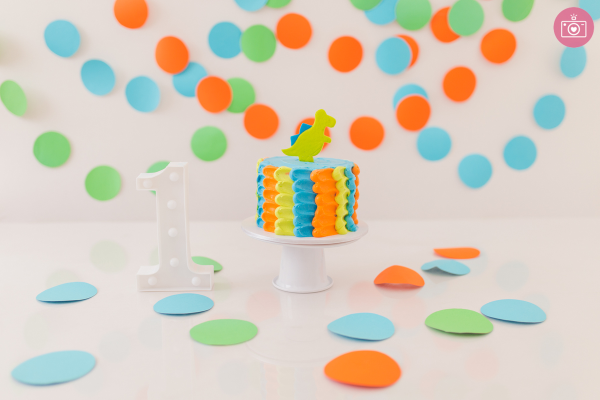 fotografia de familia curitiba - smash the Cake Caleb 12 meses