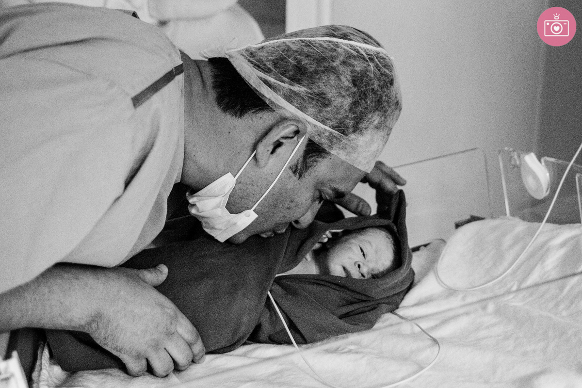 fotografa familia curitiba nascimento no hospital graças da bebe Carolina