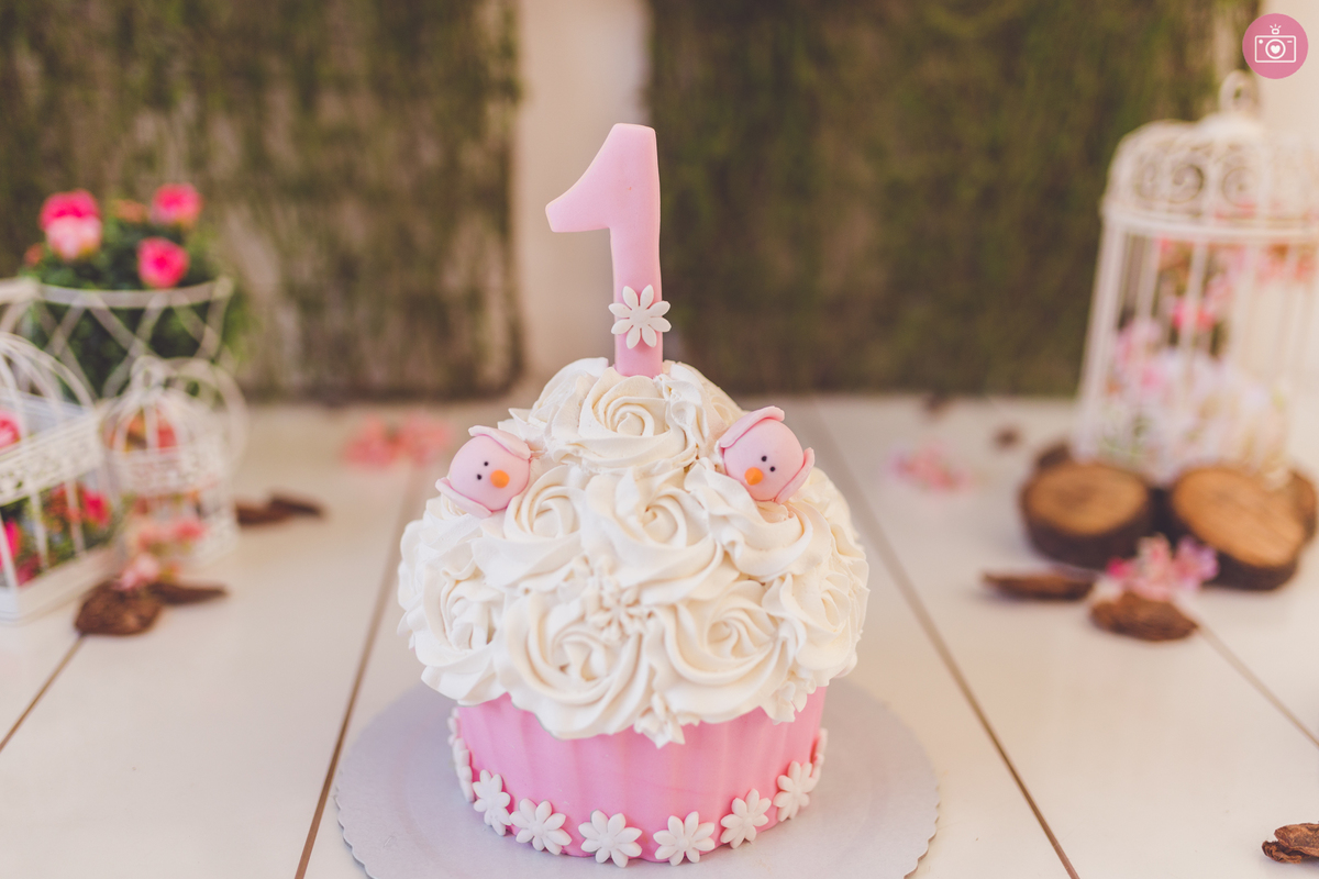 fotografa familia curitiba - ensaio smash the cake Sarah - bolo