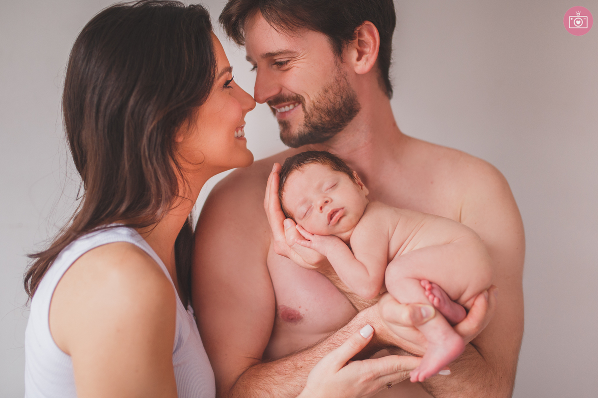 fotografa familia curitiba - Ensaio newborn Andre - estudio 