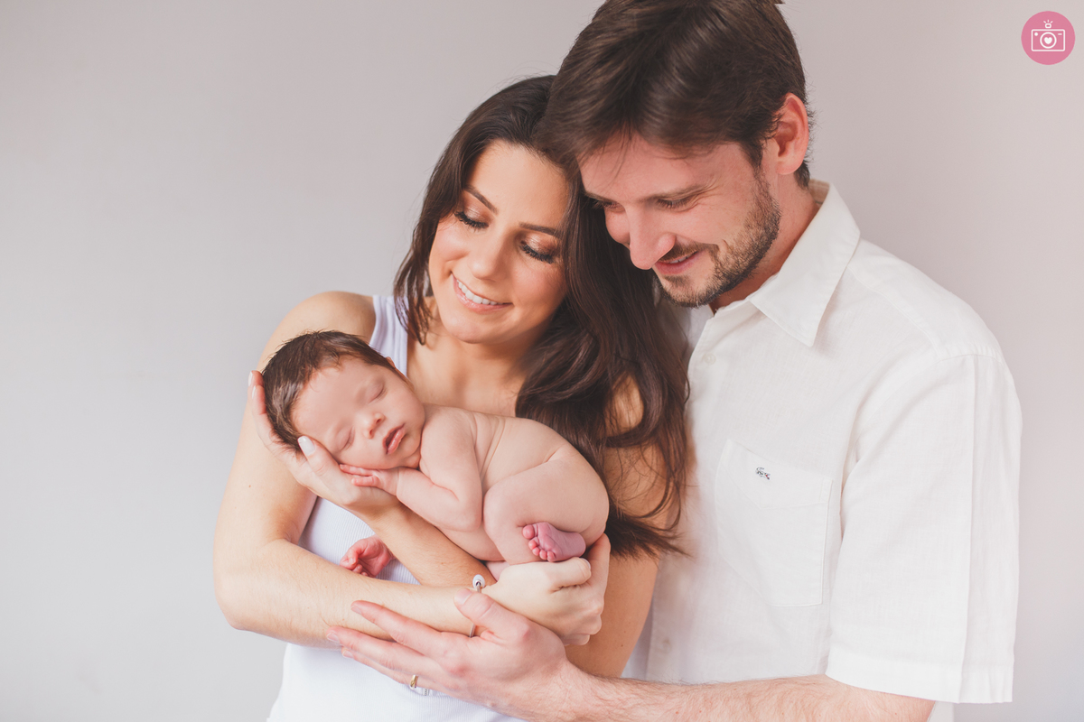 fotografa familia curitiba - Ensaio newborn Andre - estudio 