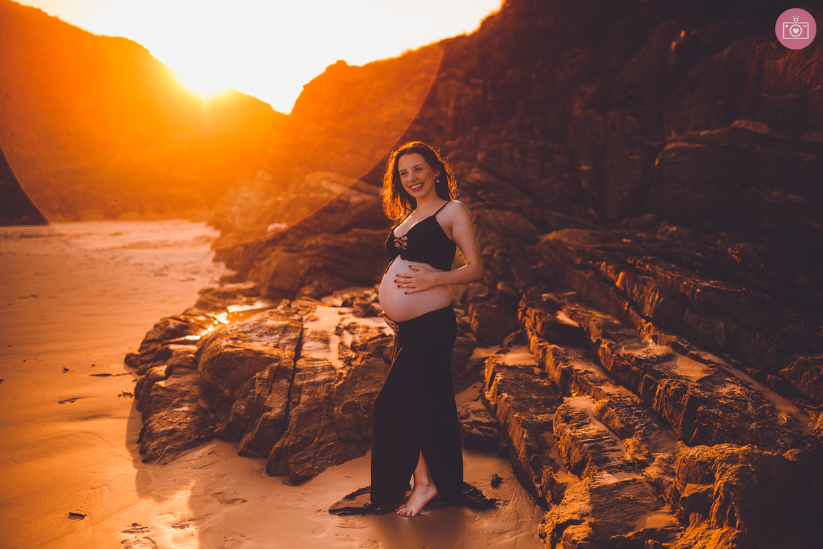 fotografa familia curitiba - ensaio gestante bruna ilha do mel