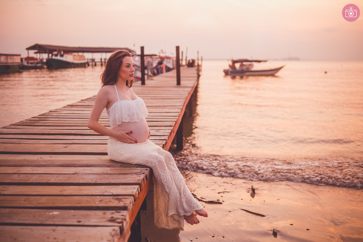 fotografa familia curitiba - ensaio gestante bruna ilha do mel