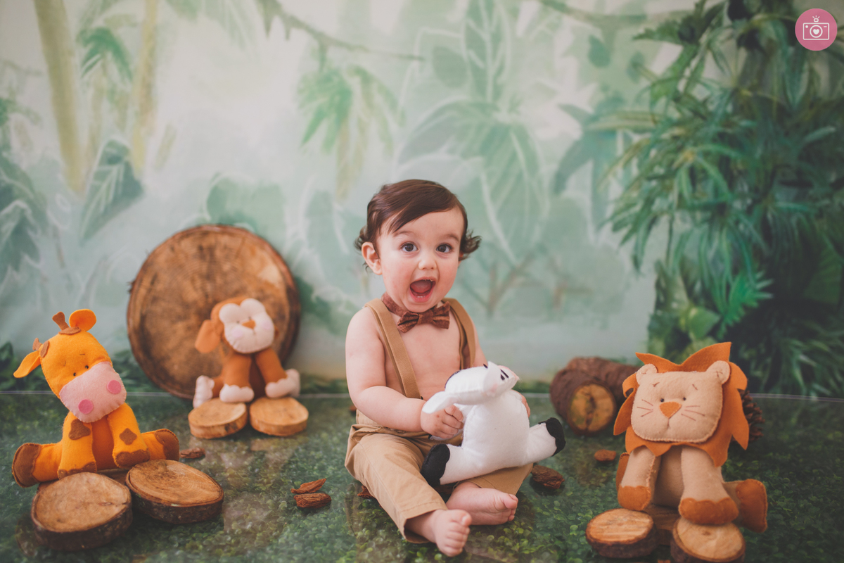 fotografa familia curitiba - smash the cake Davi estudio