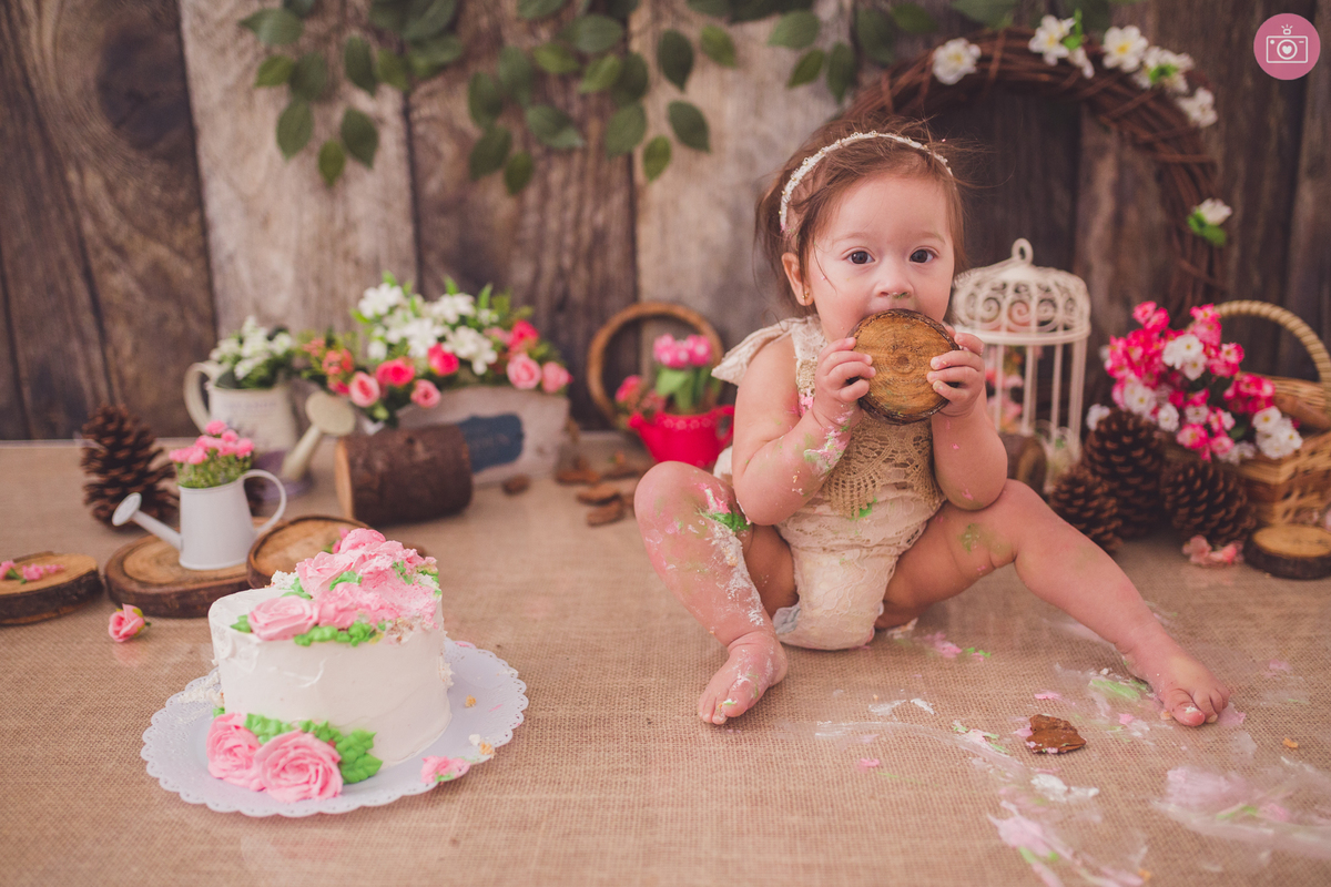 fotografa familia curitiba - smash the cake Livia