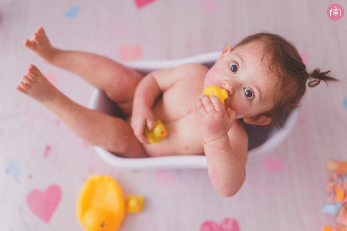 fotografa familia curitiba - smash the cake Natalia