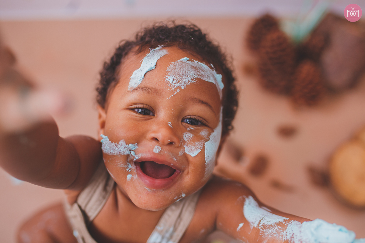 fotografa familia curitiba - smash the cake Heitor