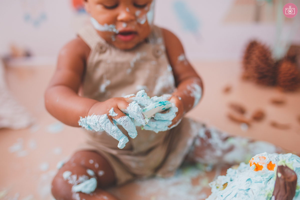 fotografa familia curitiba - smash the cake Heitor