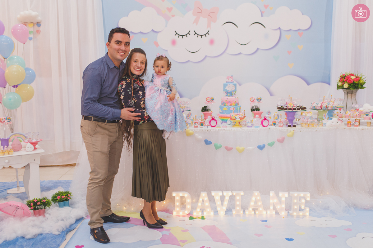 fotografa familia curitiba - aniversario 1 ano Daviane