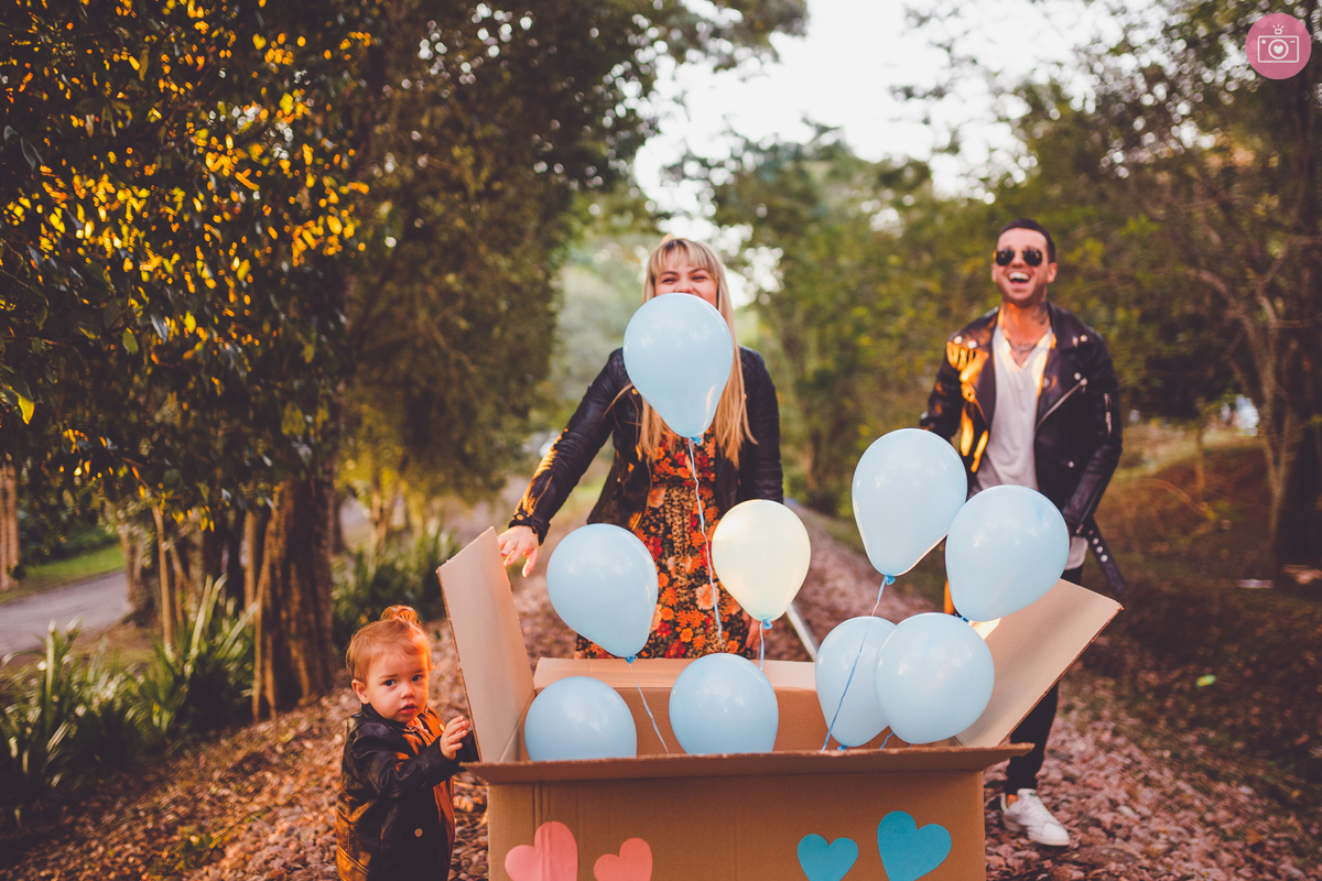 fotografa familia curitiba - revelação de sexo lyana - Moses