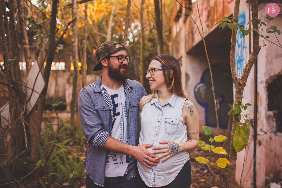fotografa de familia em curitiba - ensaio gestante urbano Jessica
