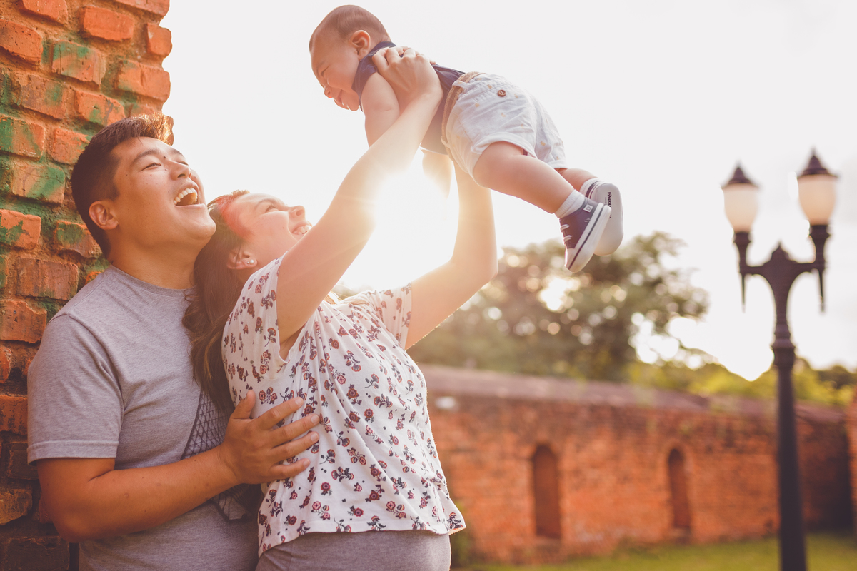 fotografa familia curitiba - ensaio externo 6 meses