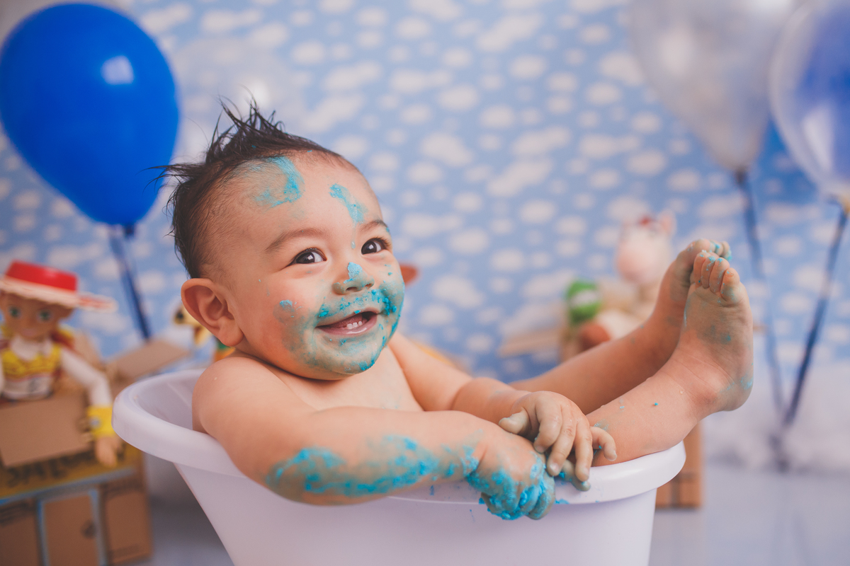 fotografa familia curitiba - smash the cake murilo 