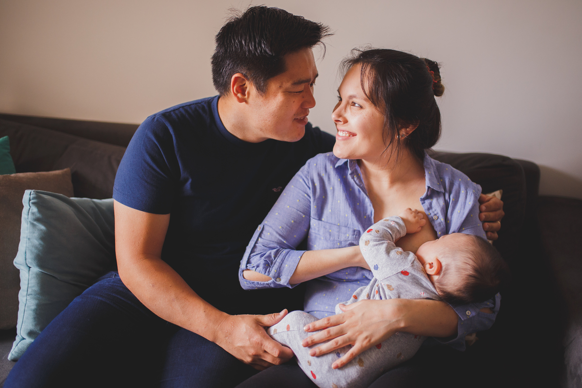 fotografa familia em curitiba - ensaio lifestyle Murilo - 3 meses