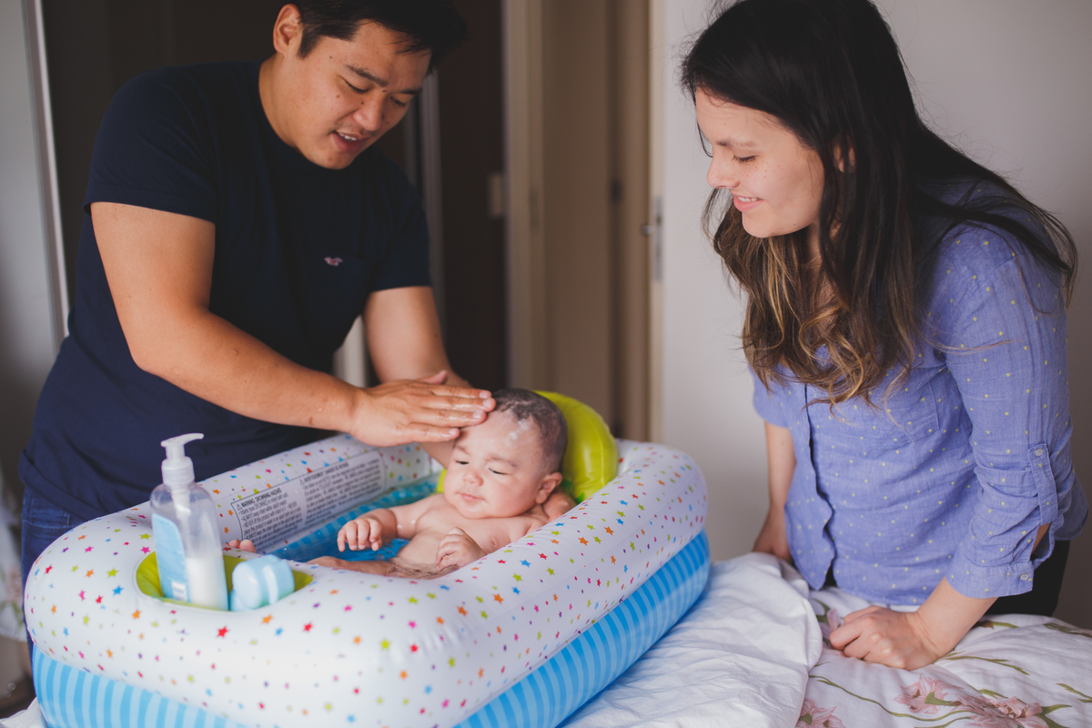 fotografa familia em curitiba - ensaio lifestyle Murilo - 3 meses