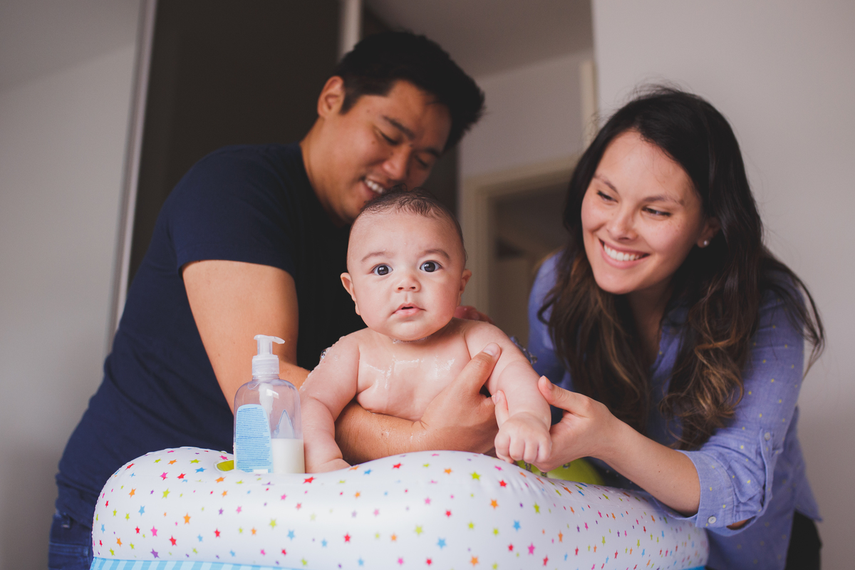 fotografa familia em curitiba - ensaio lifestyle Murilo - 3 meses