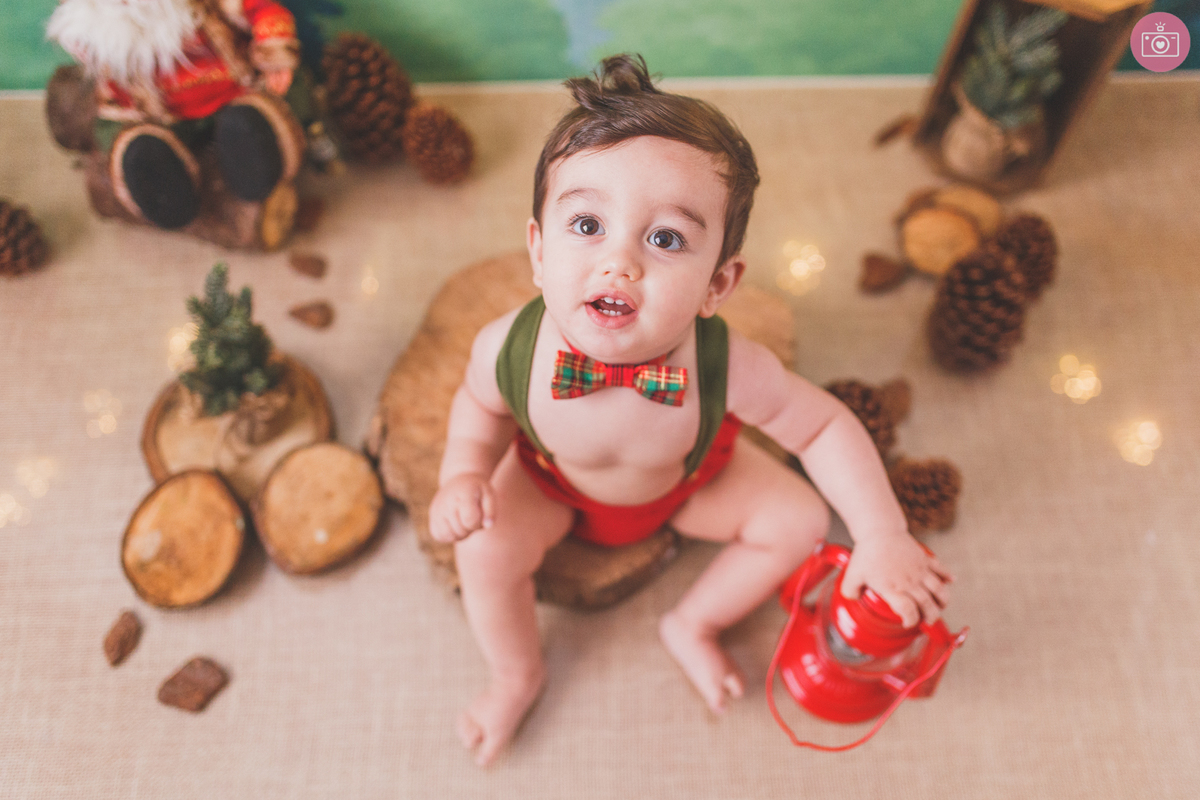 fotografa familia curitiba - ensaio natal estudio