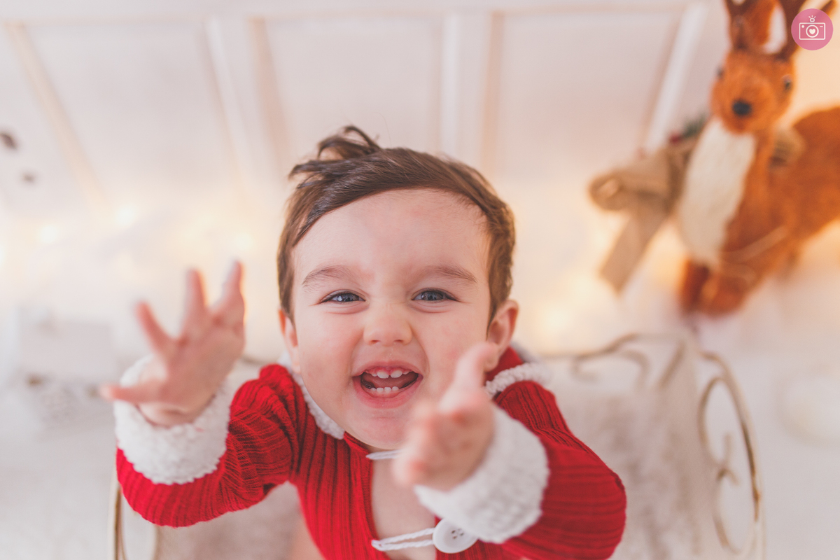 fotografa familia curitiba - ensaio natal estudio