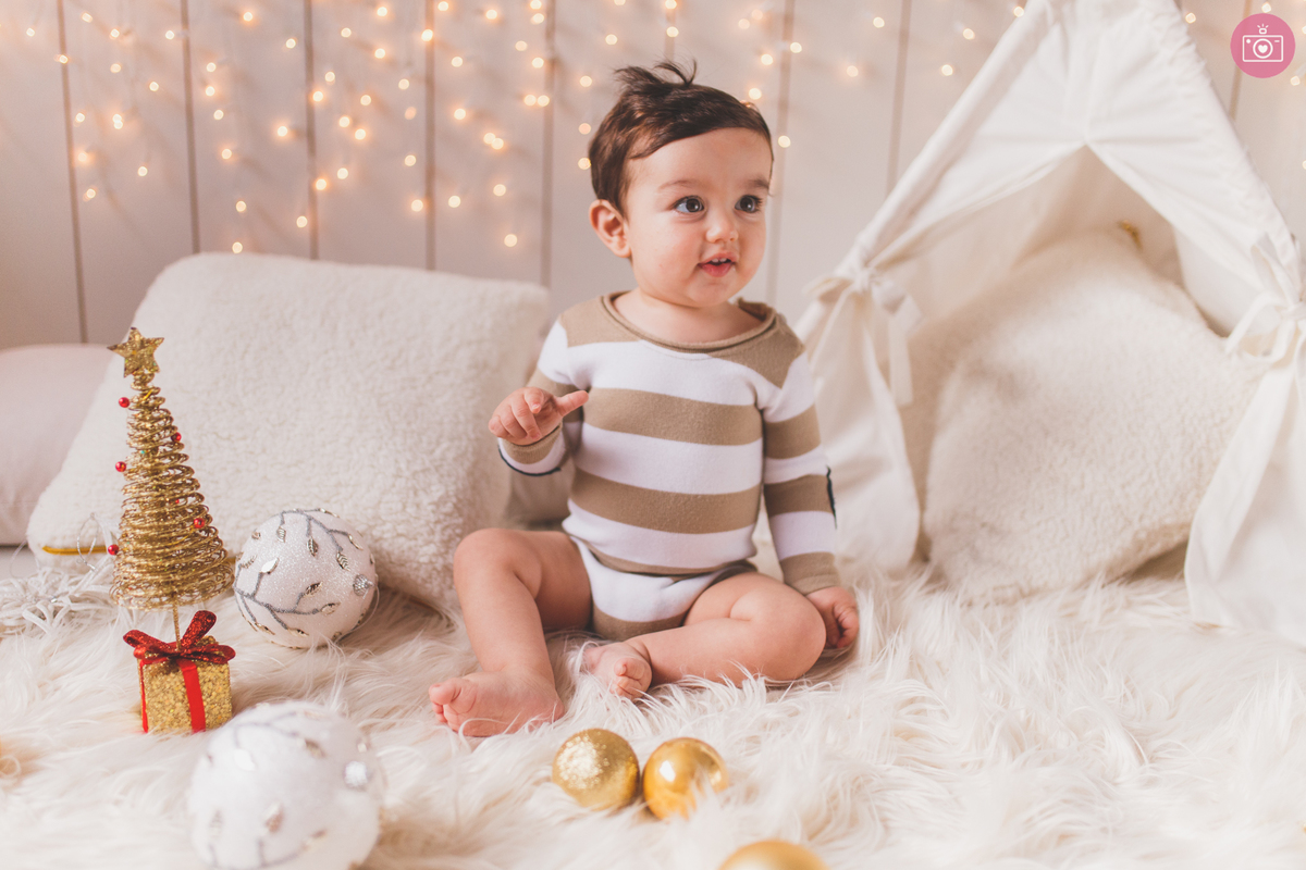 fotografa familia curitiba - ensaio natal estudio