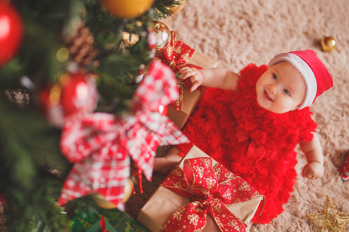 fotografa familia curitiba - ensaio natal estudio 