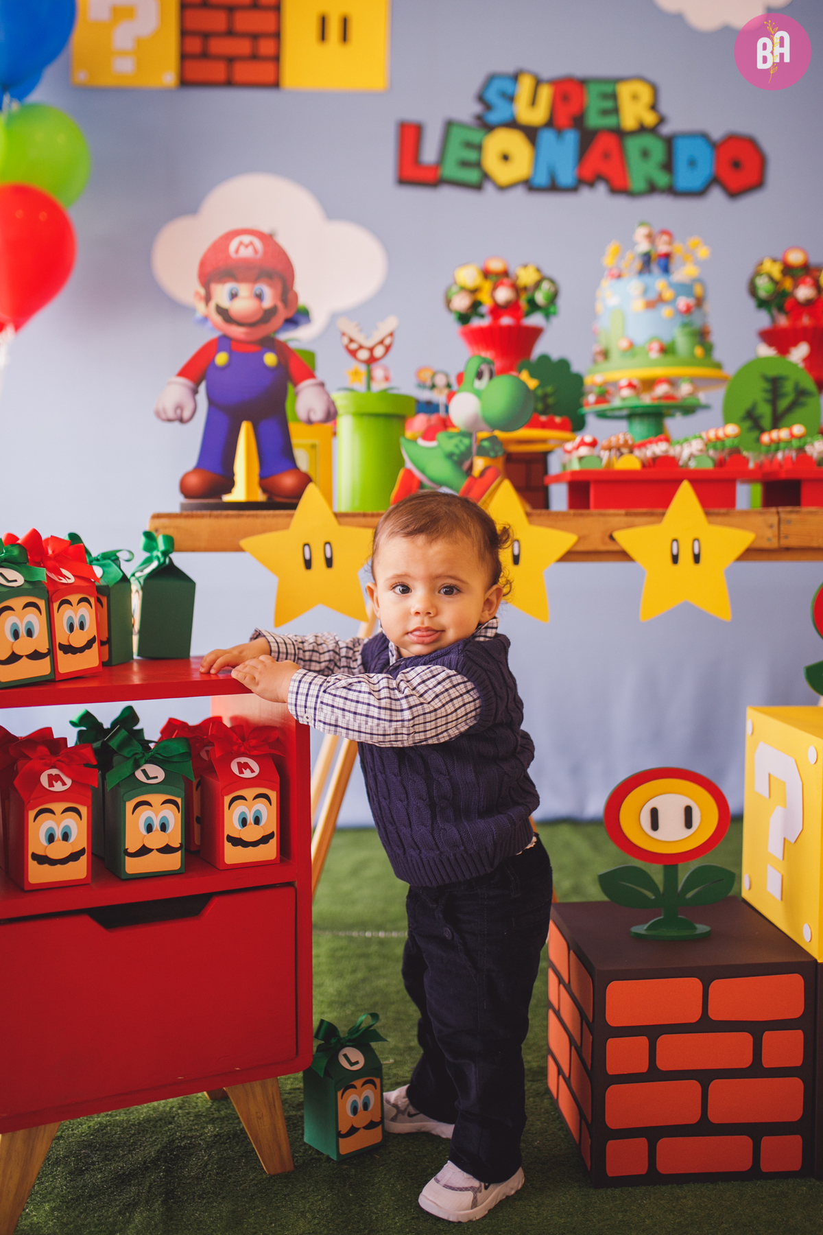 fotografa familia curitiba - aniversario leo 1 ano