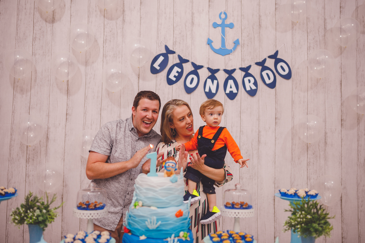 fotografa de familia curitiba - aniversario infantil Leo