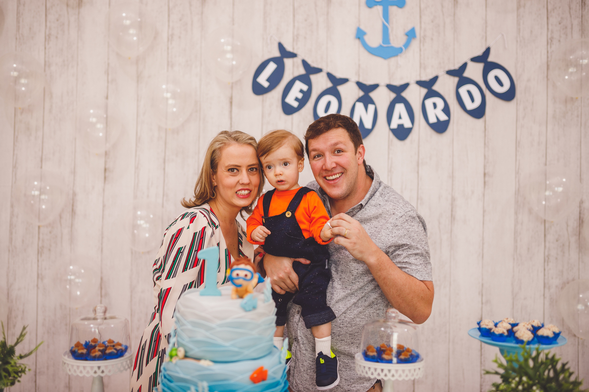 fotografa de familia curitiba - aniversario infantil Leo
