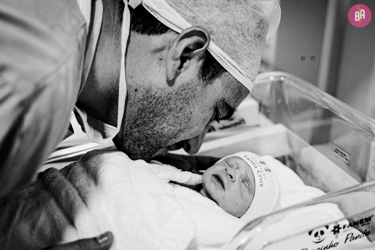 fotografa familia curitiba - nascimento hospital Santa Cruz - bebe leonardo