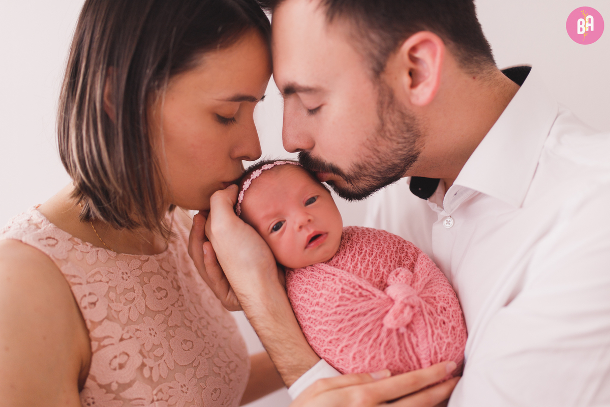 fotografa familia curitiba - newborn estudio bebe livia 13 dias